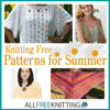 Knitting Free Patterns for Summer 7 Sizzling Knit Tops Knit Sweater Patterns  More eBook
