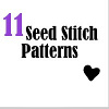 11 Free Knit Patterns in Seed Stitch
