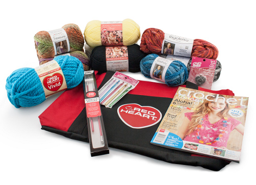 Red Heart Pinterest Prize Package
