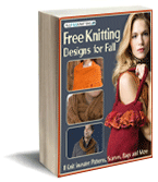 Free Knitting Designs for Fall