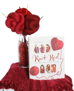 Knit Red and Jimmy Beans Wool Yarn Bouquet