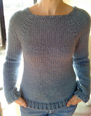 Seamless Spring Sweater | AllFreeKnitting.com