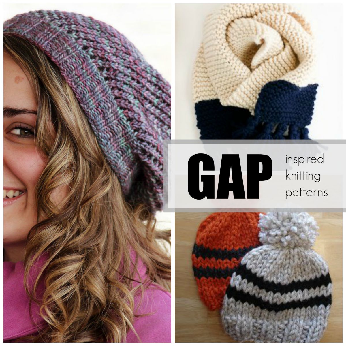 Gap Inspired Knitting Patterns