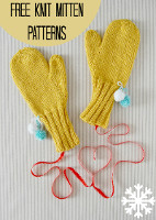  16 Free Knit Mitten Patterns 