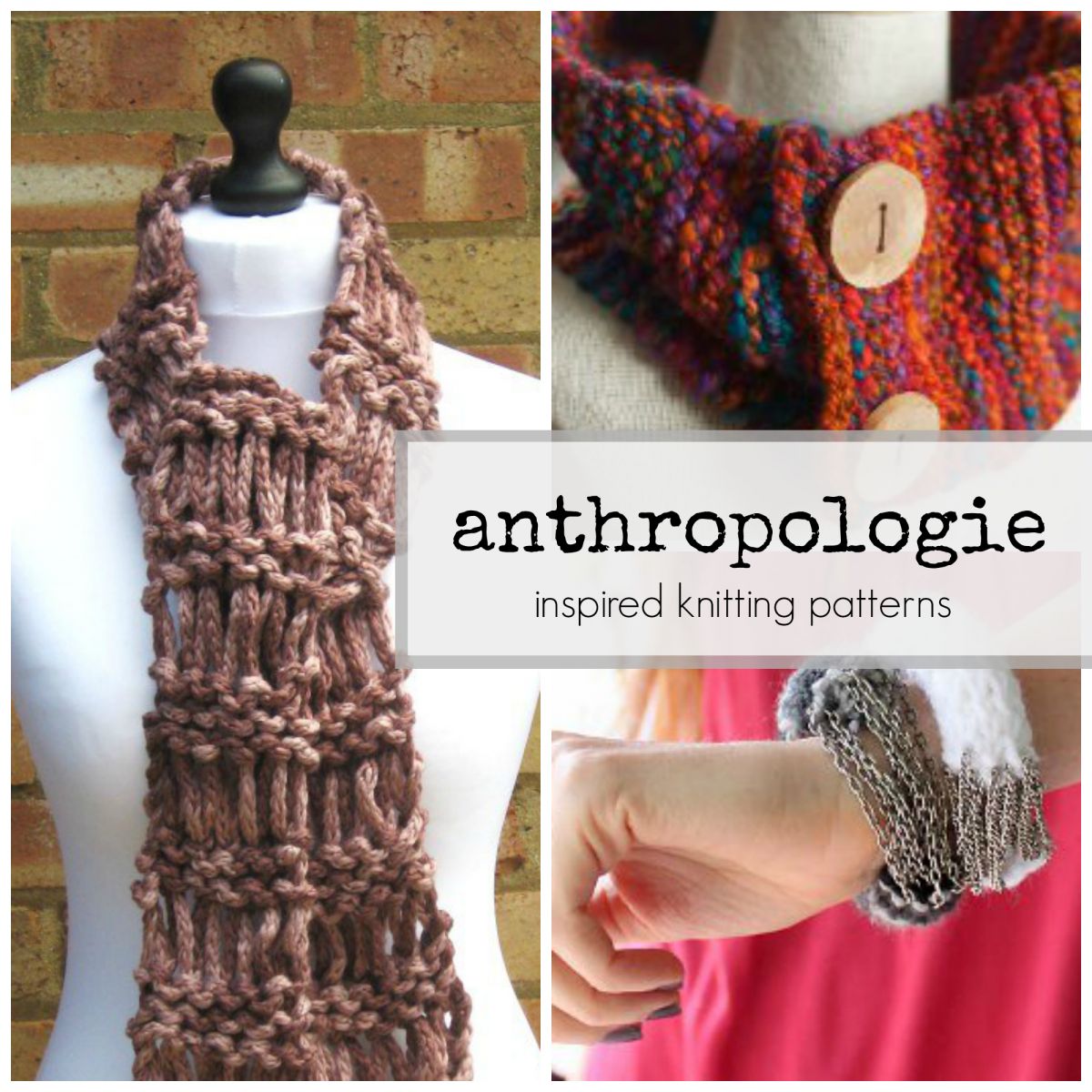 Anthropologie Inspired Kniting Patterns