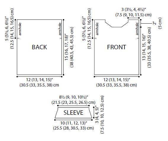 Sweater Size Chart For Babies