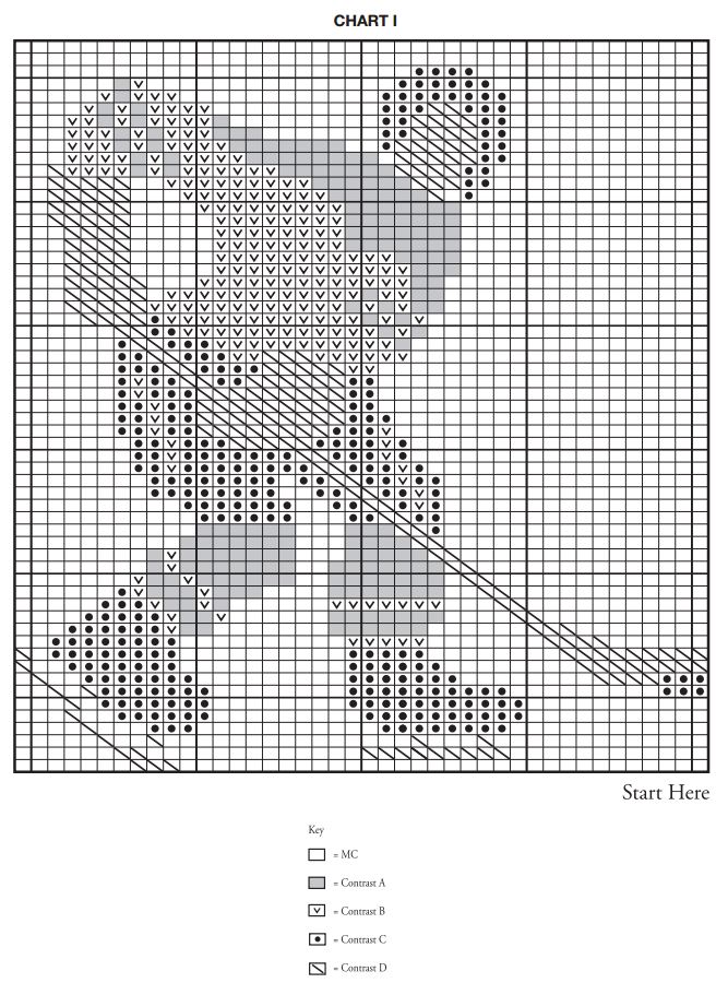 Football Knitting Chart